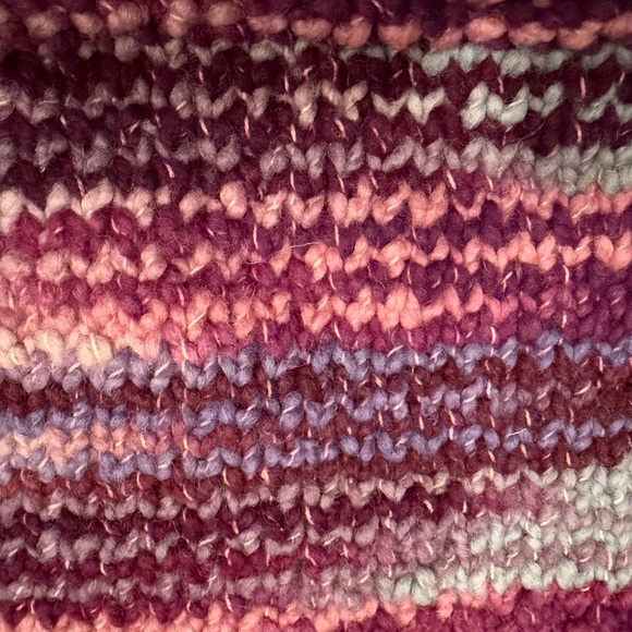 100% Wool multi colored zip Cardigan - Picture 7 of 8